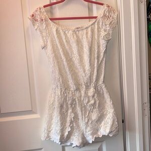 BB Dakota White Lace Dress
